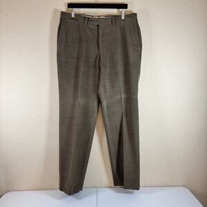 Bullock & Jones Brown Corduroy Pants Loro Piana Zeelander Merino Wool 38R READ